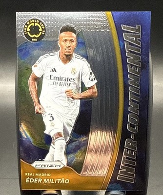 2025 Panini Prizm FIFA Club World Cup Eder Militao Inter-Continental SSP No. 23