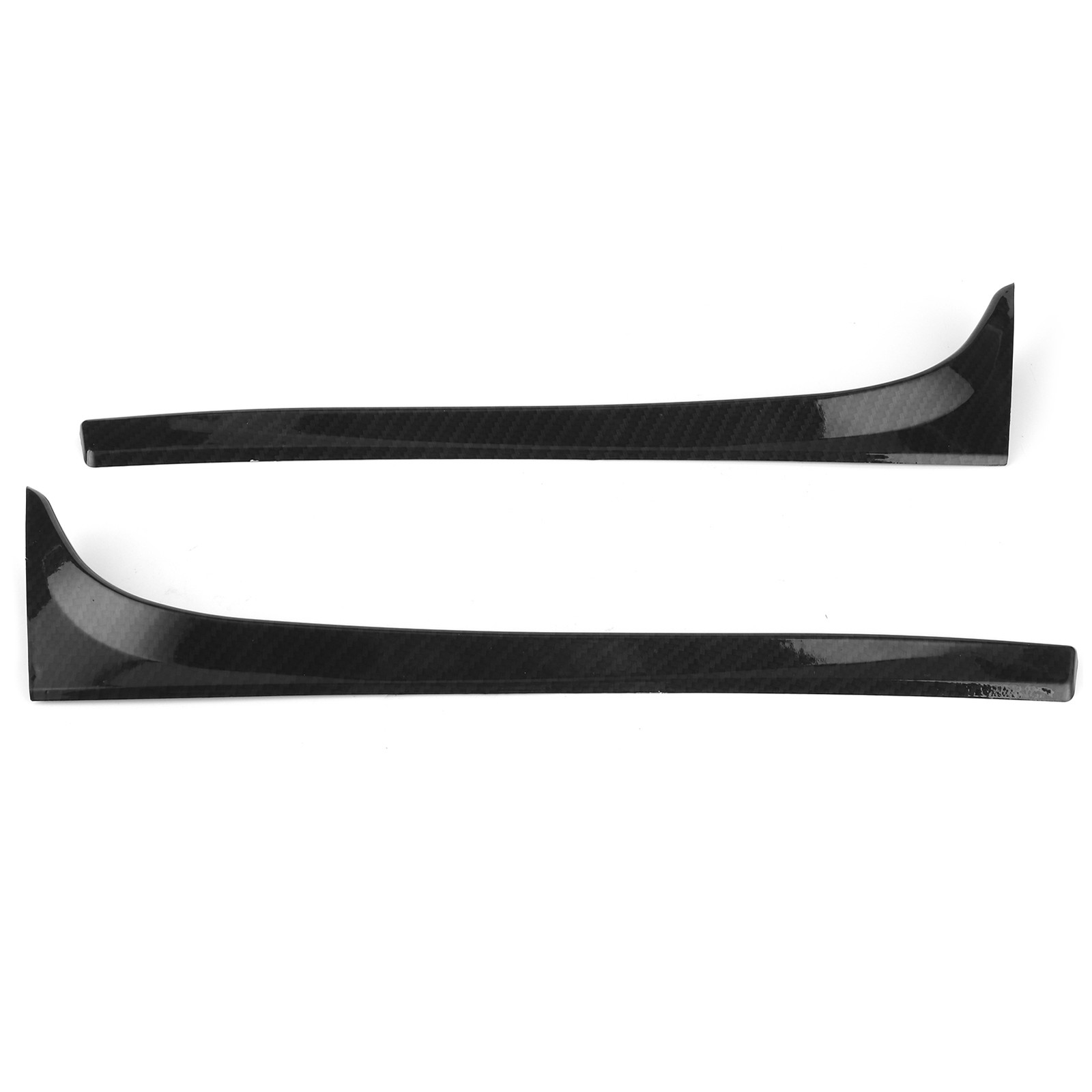 2pcs Rear Window Spoiler Side Wing Trim Cover For Car Modification Fit MK7 GTD R
