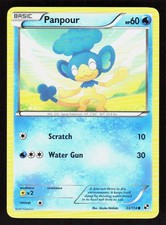 Pokemon Panpour 33/114 Common Black & White (NM)