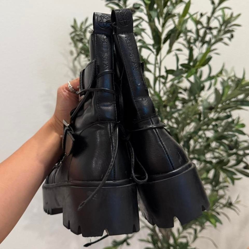 Killstar Gothic platform Disaster Boots - image 4