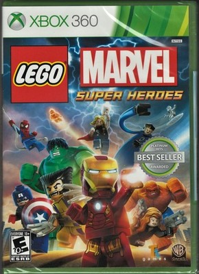 LEGO Marvel Super Heroes (Platinum Hits) Xbox 360 (Brand New Factory Sealed US V