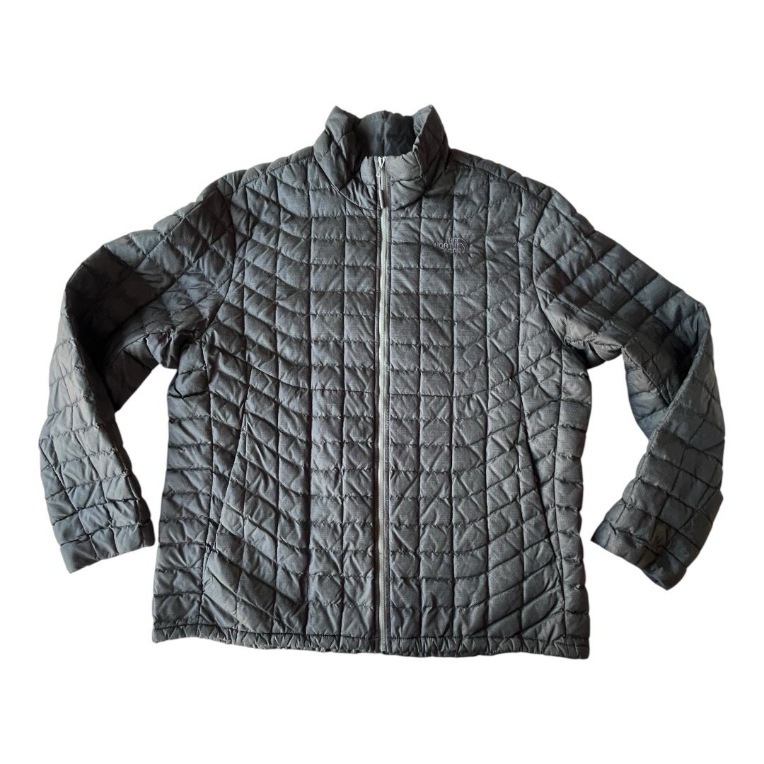 The North Face Mens XXL Thermoball Eco 2.0 Quilted Insulated Jacket Grey XXL