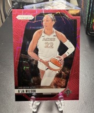 2024 Prizm WNBA Basketball A'ja Wilson Pink Velocity /79 #86 MVP 🔥