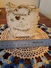 Antique Milk Glass Playing Card Holder  — photo 9
