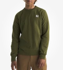The North Face Heritage Patch Mens Crewneck Sweatshirt Forest Olive XXL NWT