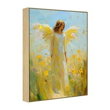 FOLKOR 20x24 Metal Floater Frame for Stretched Canvas Art, DIY, 1.5" Deep