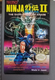 Ninja Gaiden 2 The Dark Sword Of Chaos - Fun Classic NES Nintendo Game