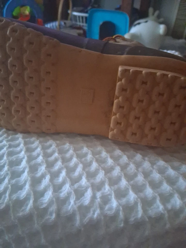 Duck Boots Gander Mt. THINSULATE SIZE 1 0 MENS Upper Leather - Image 4 of 4