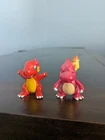 Vintage Tomy Pokemon Figures Charmander Charmeleon 1999 CGTSJ