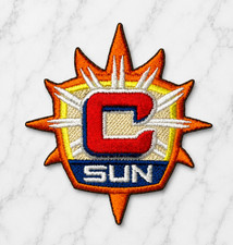 CONNECTICUT SUN WNBA EMBROIDERED IRON ON PATCH 3"X3" FREE SHIPPING