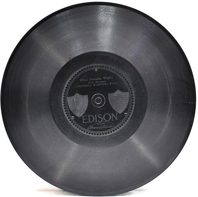 IMPERIAL MARIMBA BAND ''Blue Danube Waltz''     78RPM   Edison  50413