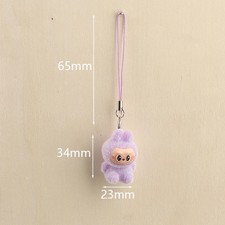 Cute Cartoon Doll Keychain Charm 10 Colours Bag & Phone Accessories Gift