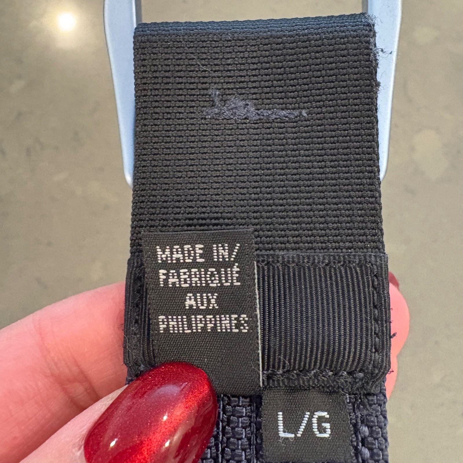 Arc'teryx Conveyor Belt L Navy Blue Buckle Webbing Nylon Hiking Outdoor thumbnail 4