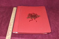 Creative Memories Red Pinecone Christmas Album 8x10 - Limited Edition 1997