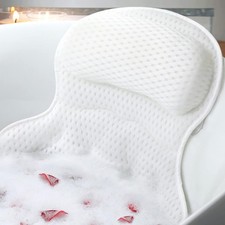Bath Pillow Bathtub Pillow Luxury Bath Pillows for Tub Neck and Back Support