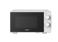 HYE Microwave Oven 20L 700W Freestanding Manual 45cm 6 Power Levels - White