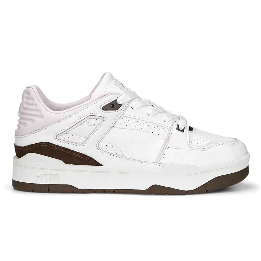 PUMA Slipstream Preppy Lace Up  Womens White Sneakers Casual Shoes 38984902