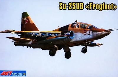 1/72 Sukhoi Su-25UB Frogfoot + resin - Artmodel -7212 !