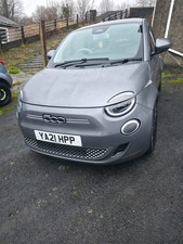 Fiat 500e la prima damaged