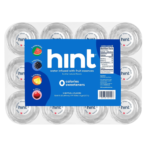 Hint Water Best Seller Pack16 Fl Oz (Confezione da 12) - Foto 3 di 8