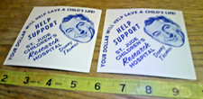 2 original vintage DANNY THOMAS ST. JUDE
