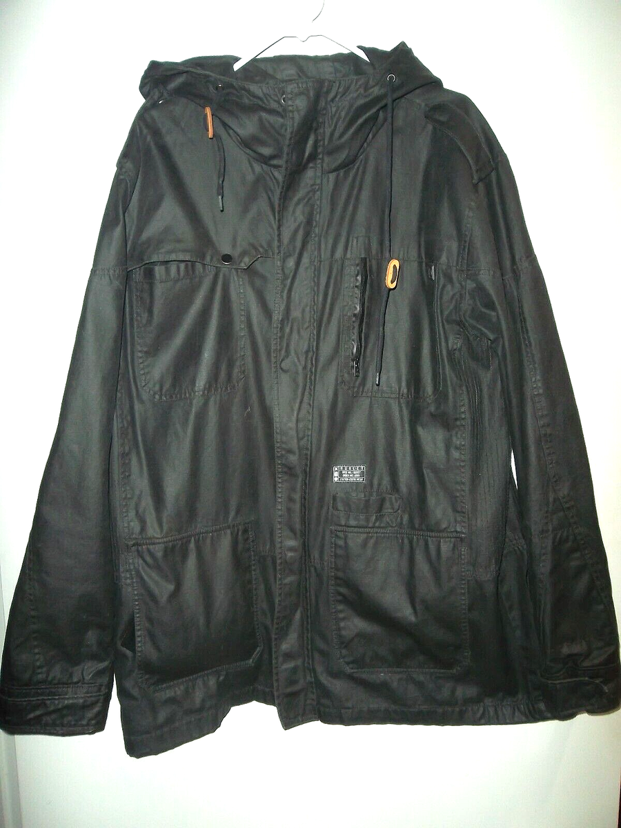 Hurley Black Jacket XXL with Hood