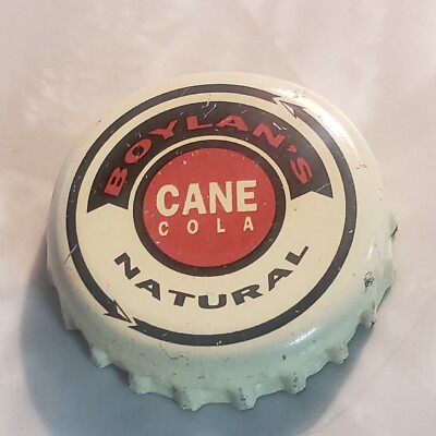 Boylans Natural Cane Cola Soda Soft Drink Bottle Cap Metal Souvenir