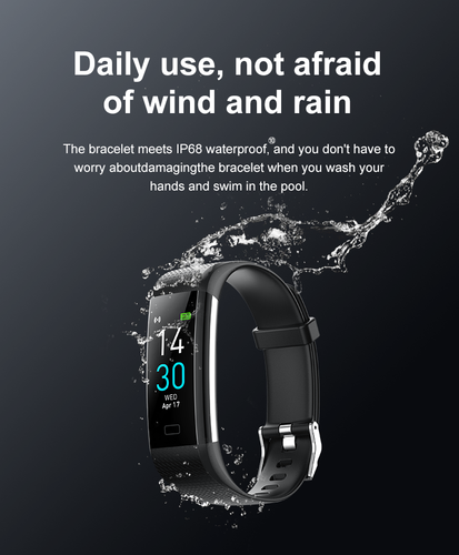 Fitness Tracker Smart Watch with Heart Rate, Blood Pressure Oxygen Step Count - Picture 5 of 12
