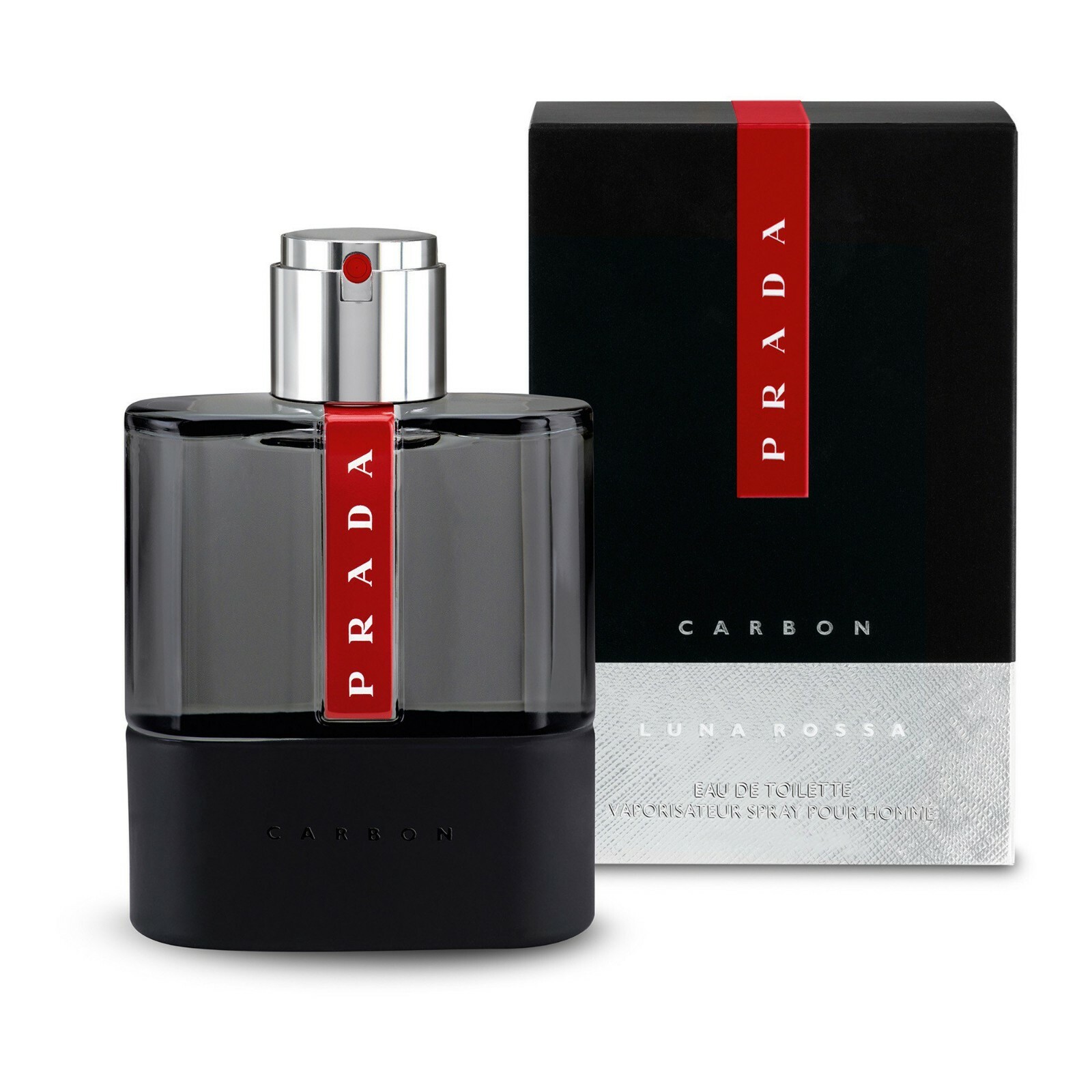 Prada Lavender/Coal Luna Rossa Carbon Eau De Toilette 50Ml Spray - Image 4