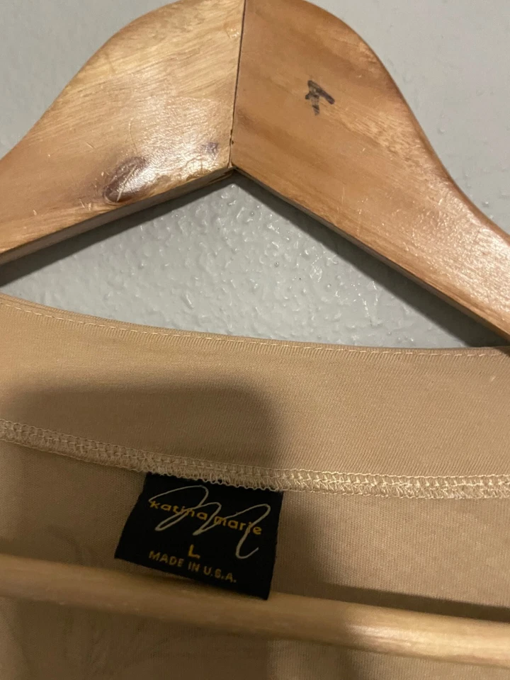 Top de mujer talla grande marrón floral estrás manga 3/4 bosque hada grunge Y2K Foto 2 de 4