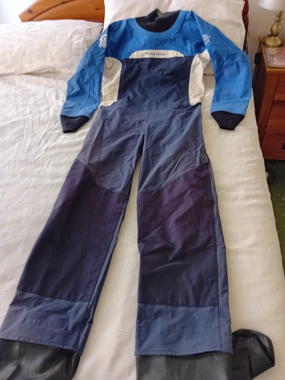 Drysuit, Crewsaver, blue, size S, very good condition and free