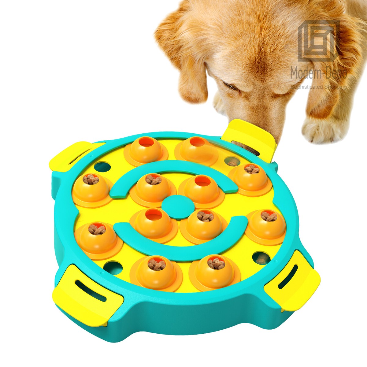 Dog Puzzle Toys Cat Pet Slow Feeder Bowl for IQ Training Mental