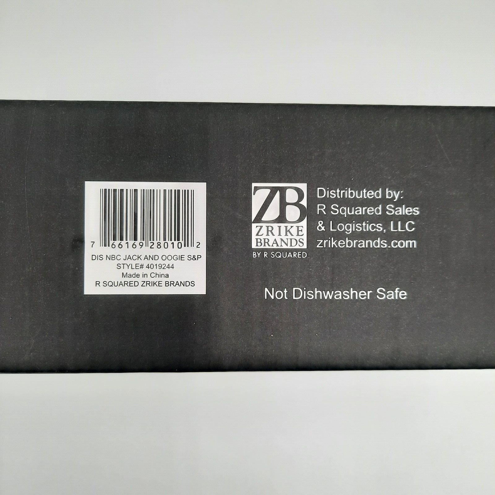 Nightmare Before Christmas Salt & Pepper Shakers Jack & Oogie Boogie  NEW IN BOX