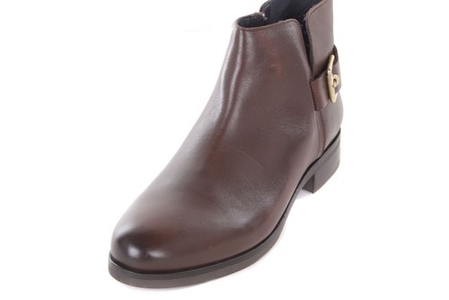 Tommy Hilfiger Stivaletti Ankle Da Donna Marrone #53 - Foto 3 di 6