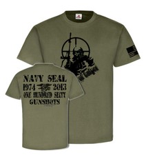 Camiseta Infidel Sniper Navy Seal Gunshots Devil USA Us Army #25524