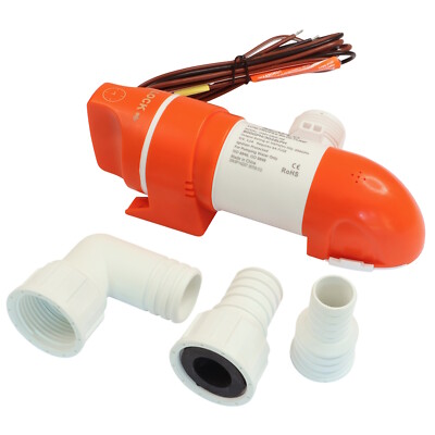 Low Profile Auto Bilgenpumpe, Seaflo, 800GPH 12Volt, Karosserie kann 360 Grad drehbar