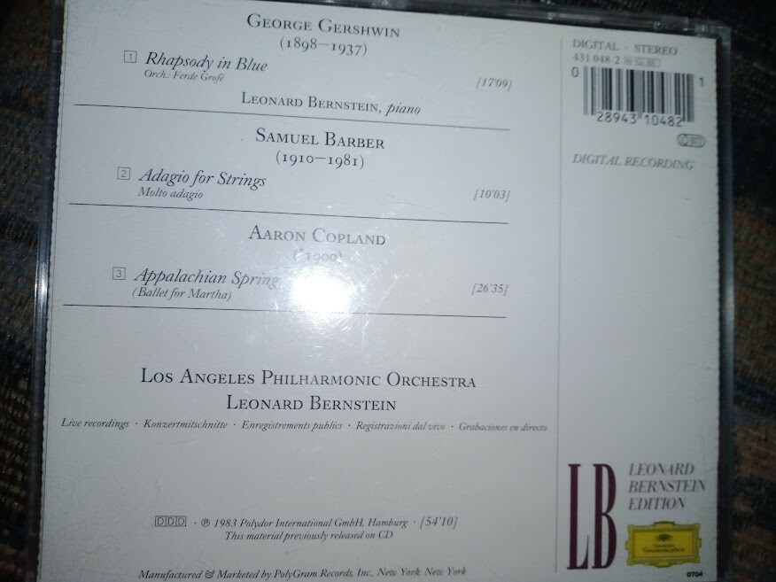 Deutsche Grammophon - LB Leonard Bernstein Edition CD | eBay