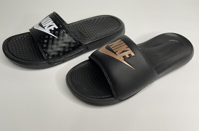 Nike Benassi JDI & Victori One Slide Black Sandals Sz 7 LEFT Shoe ONLY Amputee
