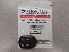NEW OEM 164-R8073 5912512 Ford Logo Remote Head Key 80 Bit 4 Button Trunk Sealed