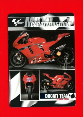 MOTOGP 2007 Plasticard -Preziosi- 71 CASEY STONER DUCATI