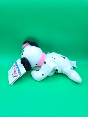 Disney Store Disney Mini Bean Bag Plush 101 Dalmatians Jewel 8'' w/ Tag