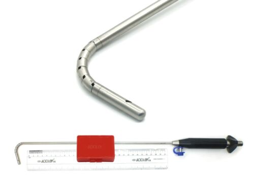  ADDLER Laparoscopic 5mm Gold Finger Liver Retractor with Tip holder box free - Picture 1 of 5