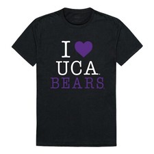 University of Central Arkansas Bears UCA NCAA Cotton I Love Tee T Shirt  