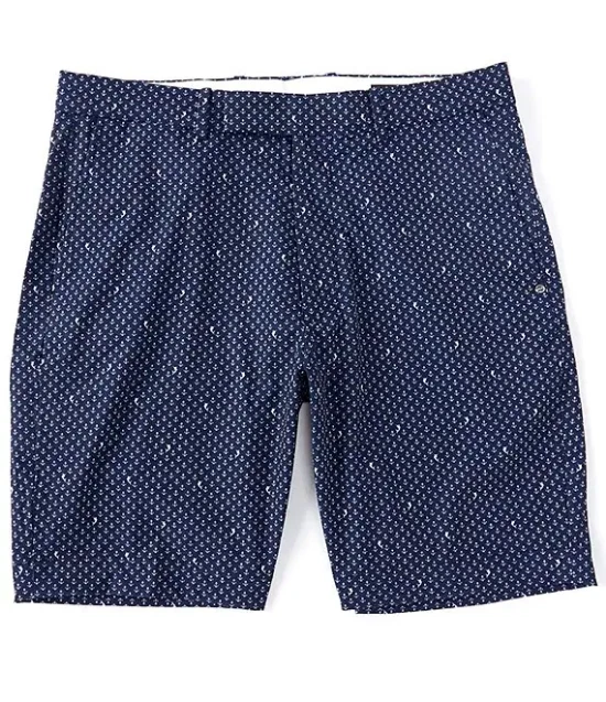 $98 RLX Ralph Lauren Men's, Performance Stretch Anchor Print Golf Short,Navy, 40