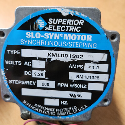 Superior KML091S02 Synchronous / Stepping Motor