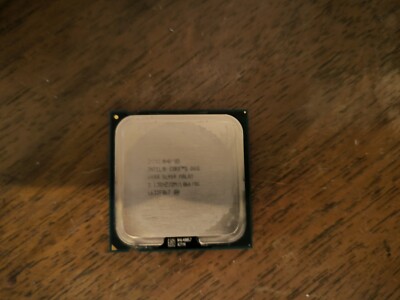 Processeur CPU Intel Core 2 Duo E6300 1.86Ghz 2Mo 1066Mhz