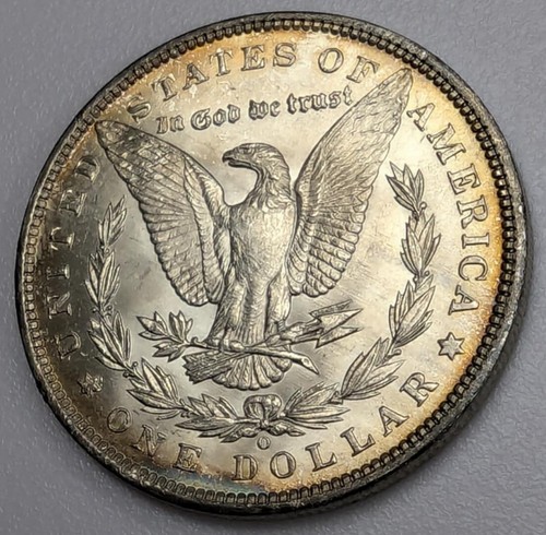 1892 O Morgan Silver Dollar US Coin - Picture 6 of 6