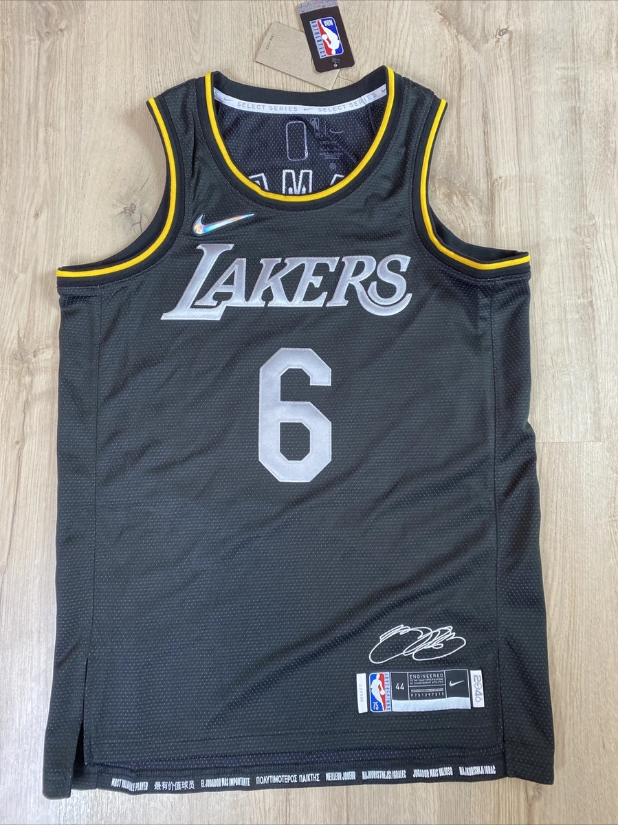Maillot de basket NBA Los Angeles Lakers Statement authentic signé par LeBron James | LCS