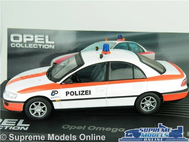 OPEL OMEGA MODEL CAR POLIZEI POLICE 1:43 SCALE IXO COLLECTION VAUXHALL K8 - Image 3 of 4