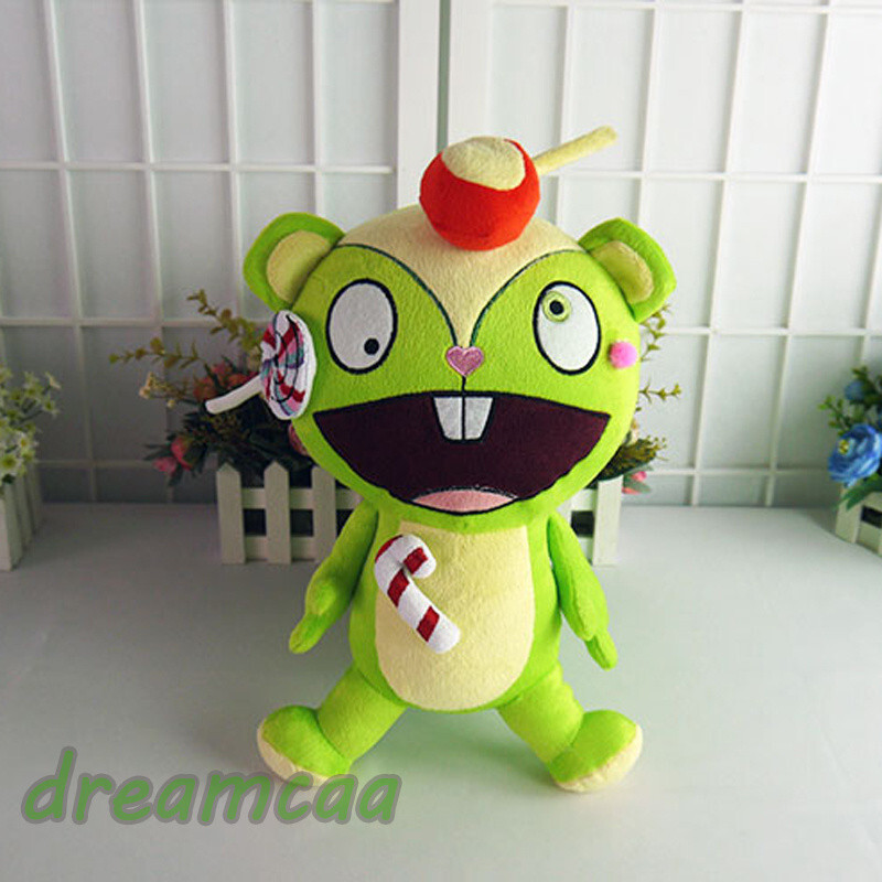 Happy Tree Friends HTF Nutty Stuffed Doll Anime Plush Toy 40cm
